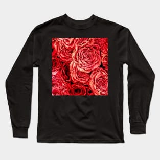 Red Red Roses Long Sleeve T-Shirt